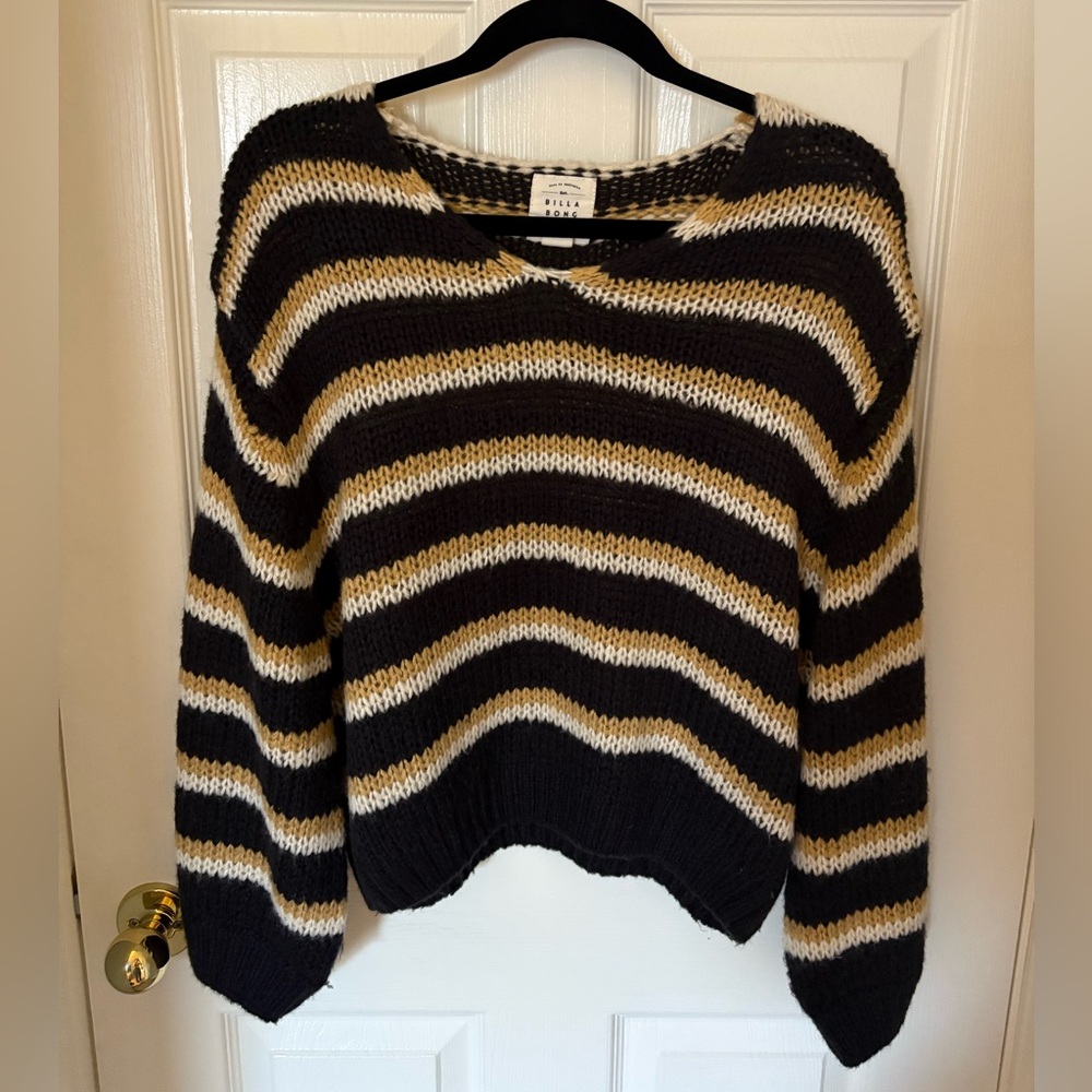 Billabong Striped Knitted Sweater